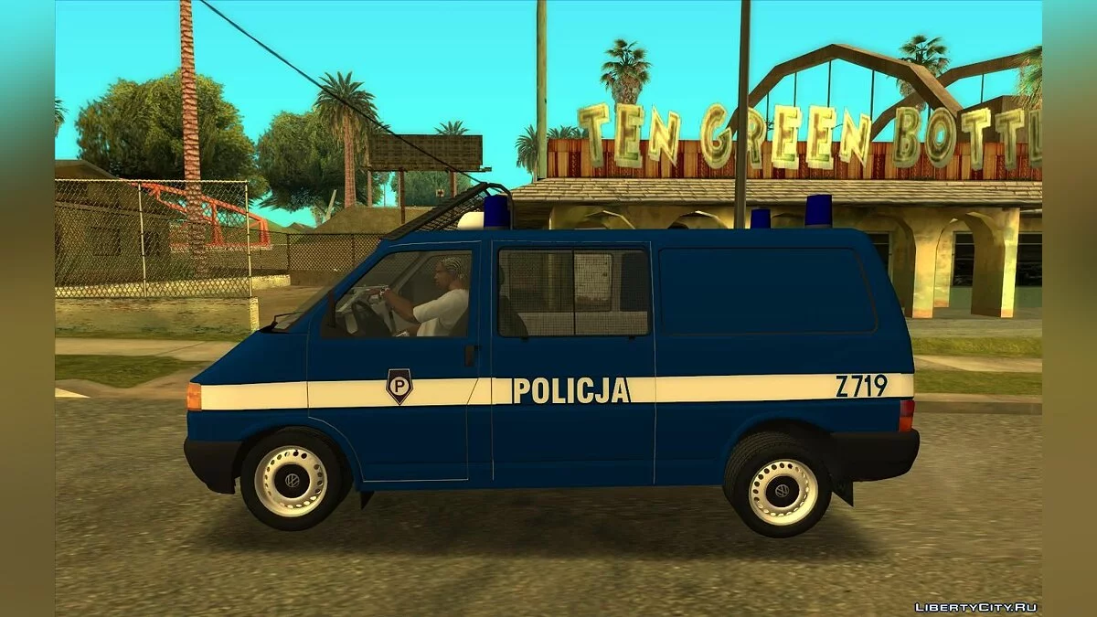 Volkswagen Transporter (T4) - Police / GTA San Andreas