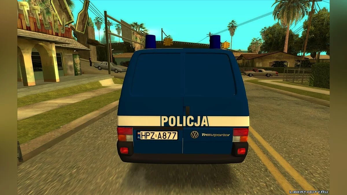 Volkswagen Transporter (T4) - Police / GTA San Andreas