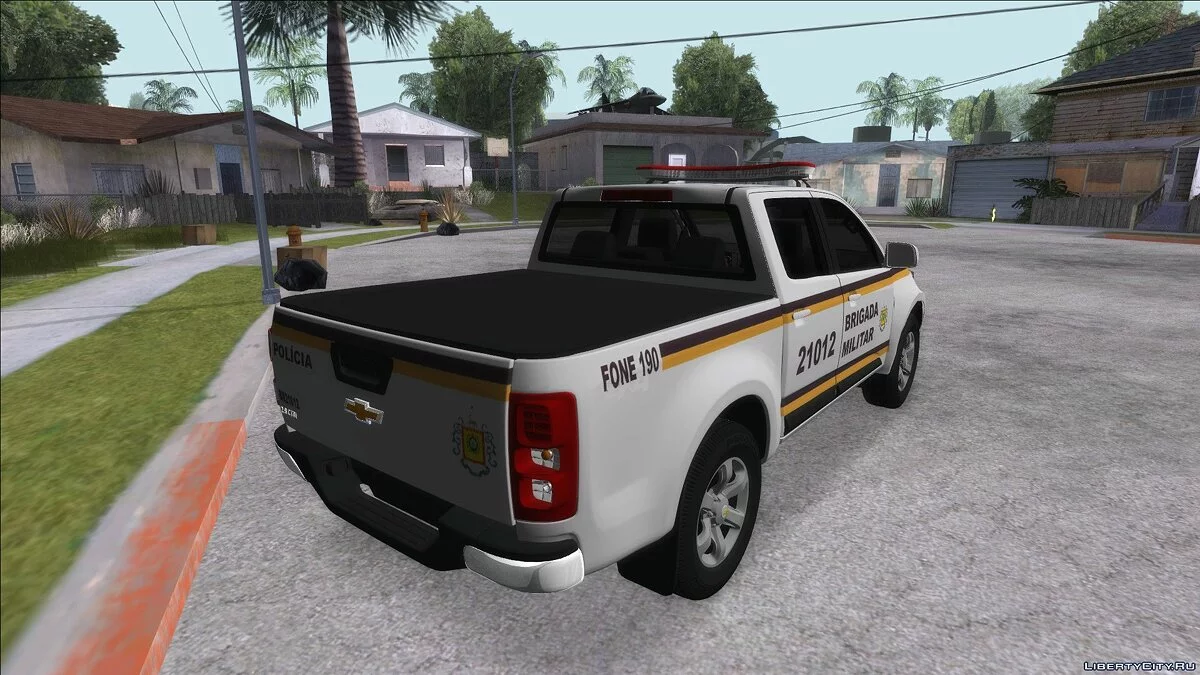 Chevrolet S-10 2017 Brigada Militar / GTA San Andreas