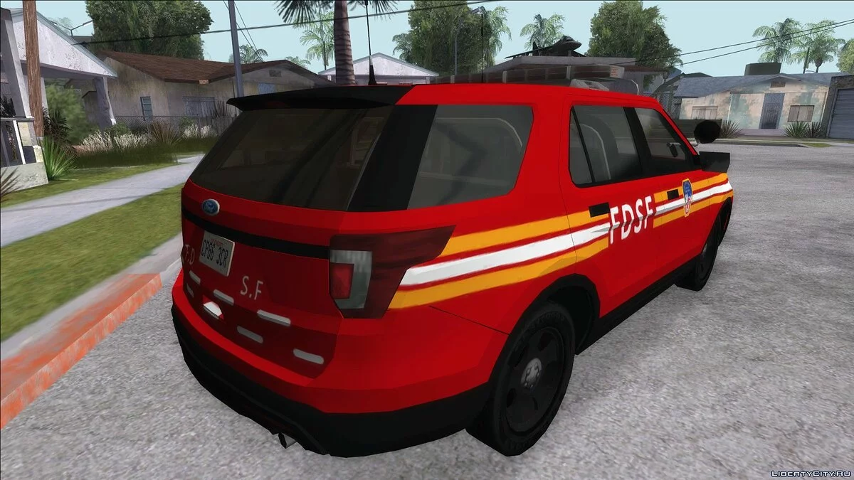 FBI Rancher für FD mit EML / GTA San Andreas