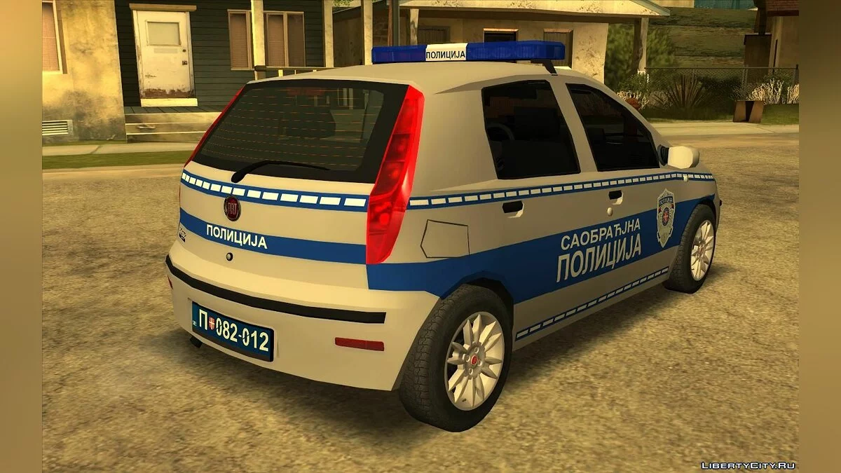 Fiat Punto Mk2 Classic - Police / GTA San Andreas