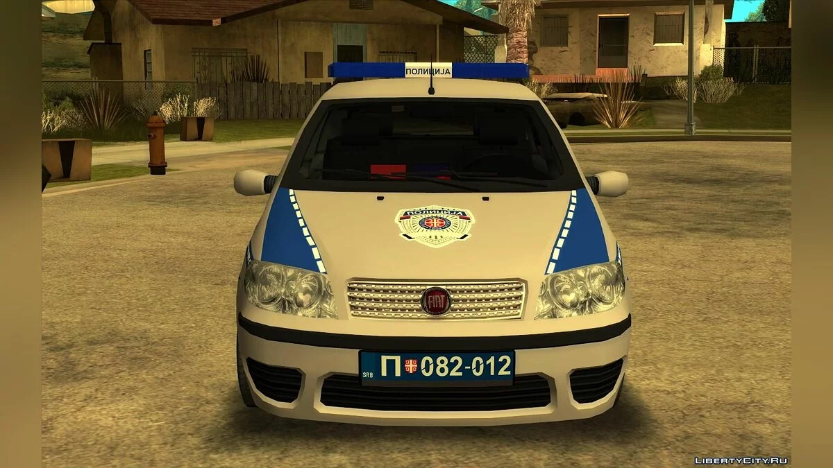 Fiat Punto Mk2 Classic - Police / GTA San Andreas