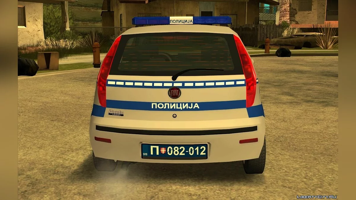 Fiat Punto Mk2 Classic - Police / GTA San Andreas
