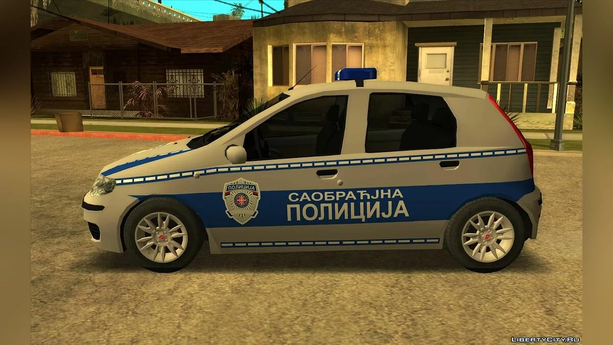 Fiat Punto Mk2 Classic - Police / GTA San Andreas