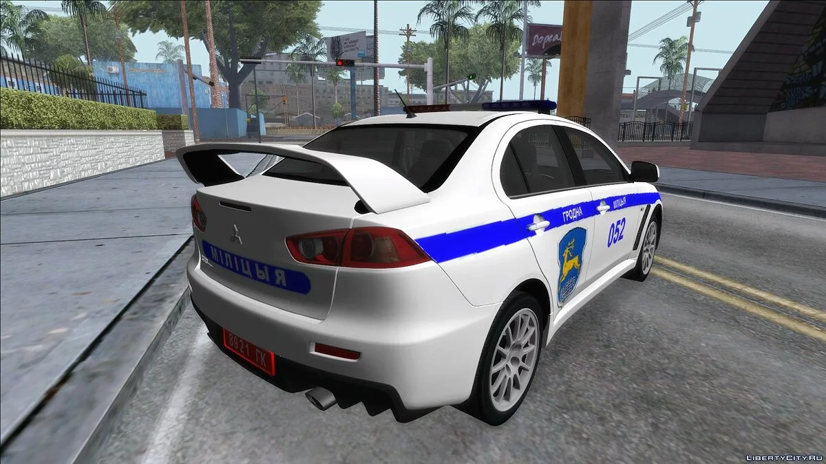 Mitsubishi Lancer X Polisi / GTA San Andreas