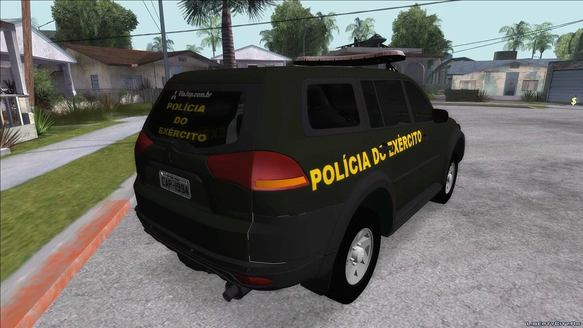 Mitsubishi Pajero Policía del Ejército de Brasil / GTA San Andreas
