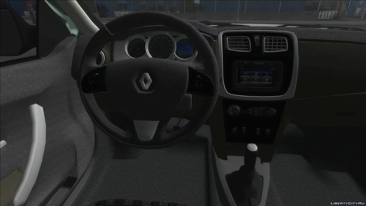 Renault Logan Policia Colombia / GTA San Andreas