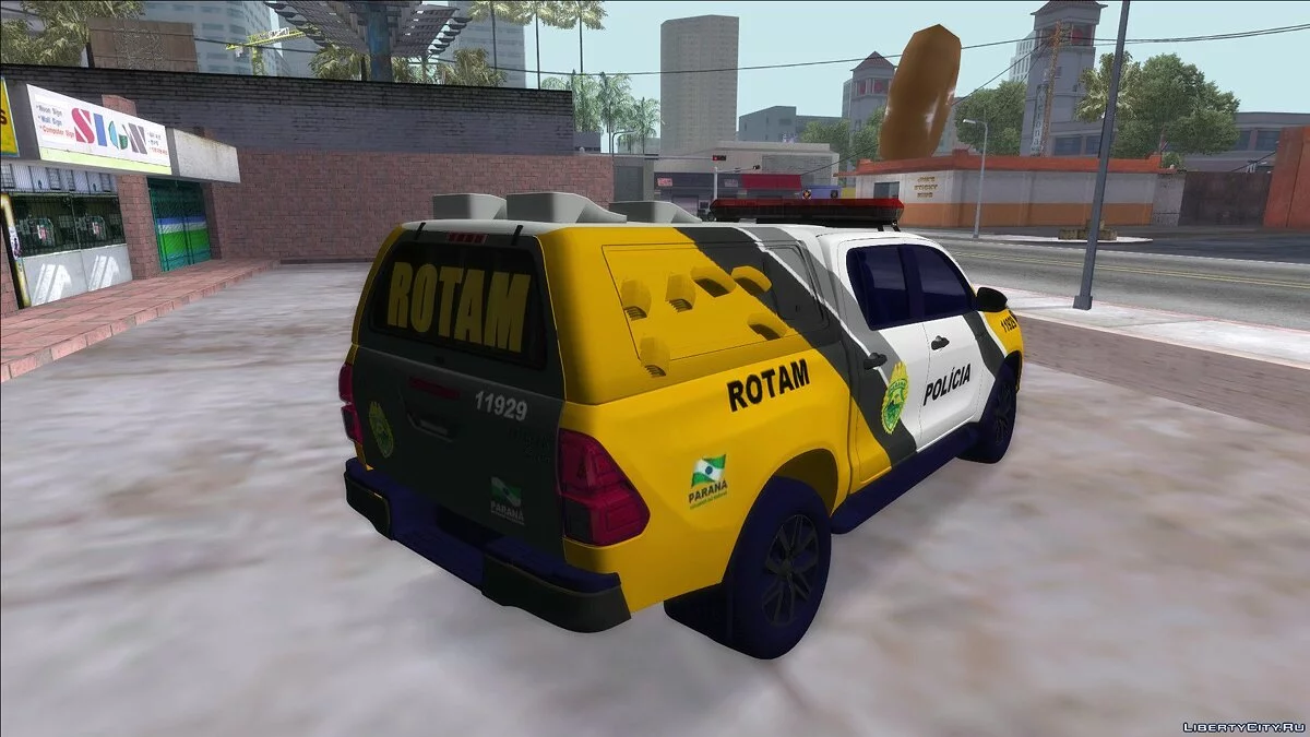 Toyota Hilux SR5 2017 (ROTAM PMPR) / GTA San Andreas