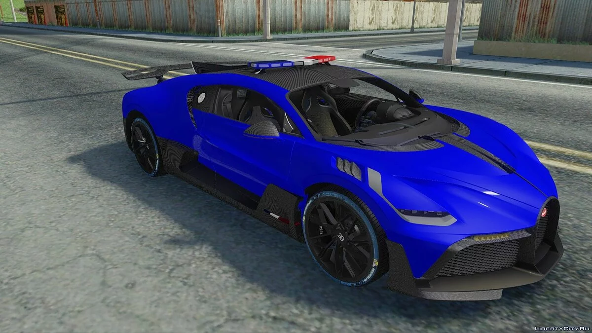 Policía Bugatti Divo / GTA San Andreas