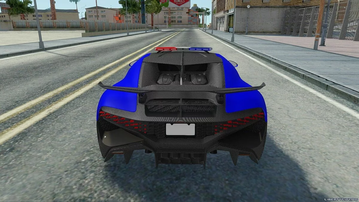 Policía Bugatti Divo / GTA San Andreas