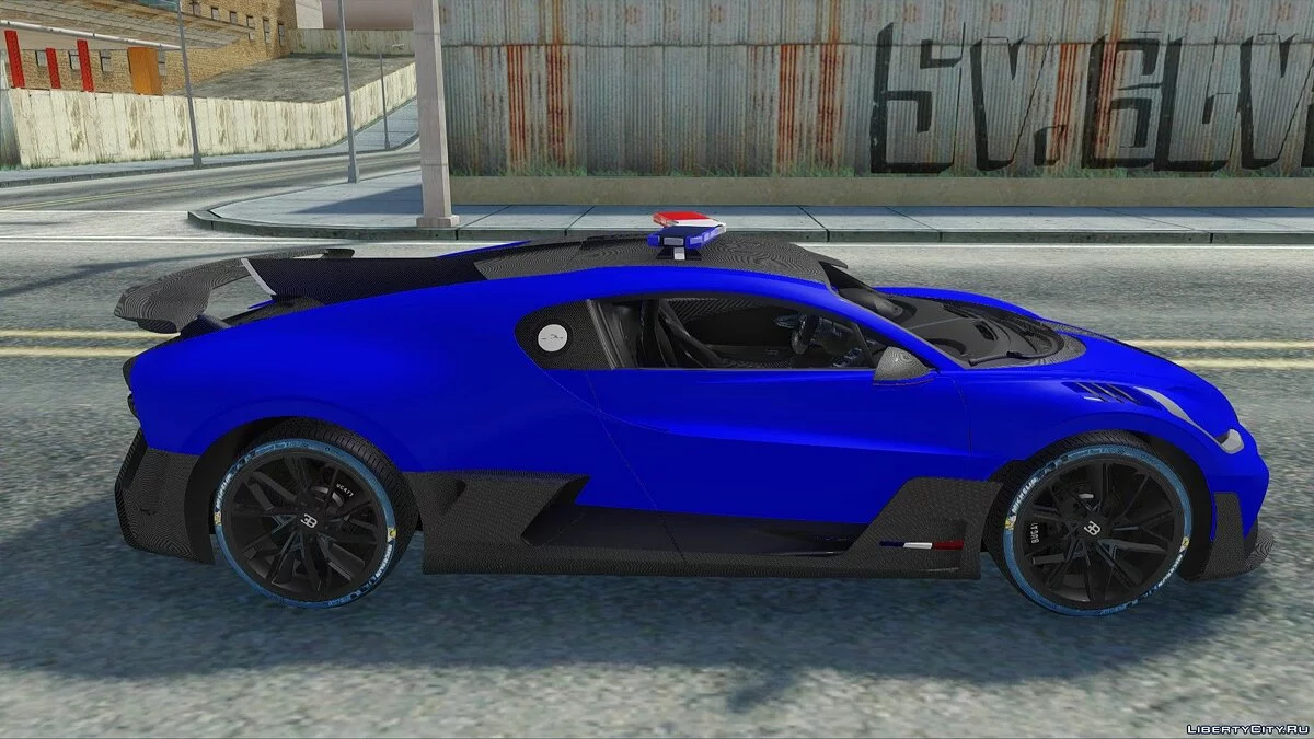 Policía Bugatti Divo / GTA San Andreas