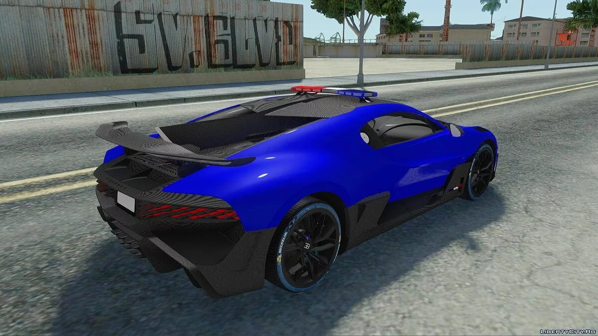 Policía Bugatti Divo / GTA San Andreas