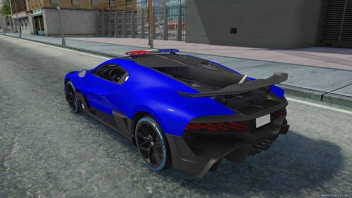 Policía Bugatti Divo / GTA San Andreas