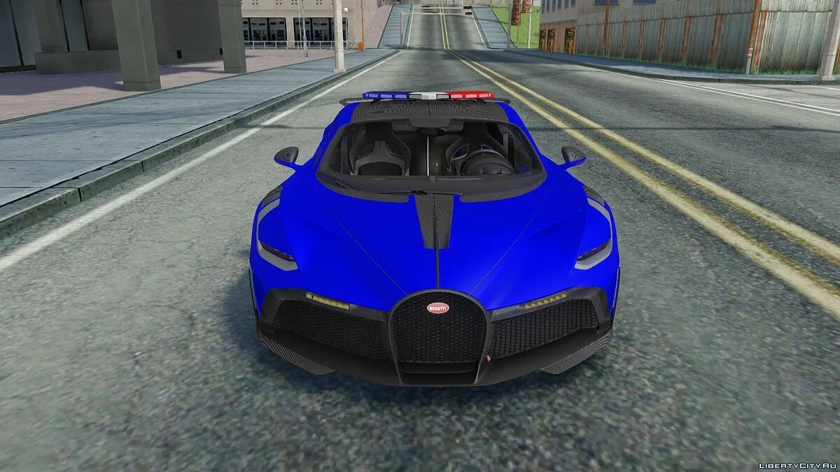 Policía Bugatti Divo / GTA San Andreas
