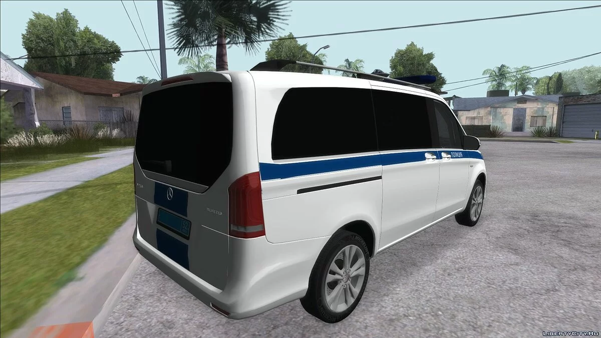 Mercedes Benz Vito Поліція / GTA San Andreas