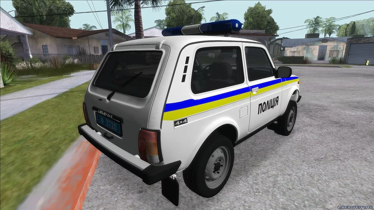 VAZ 2121 شرطة أوكرانيا / جي تي إيه سان أندرياس