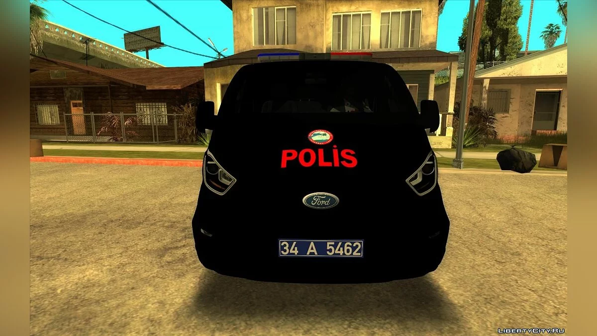 2018 Ford Transit Custom Police Dolphin Force / GTA San Andreas