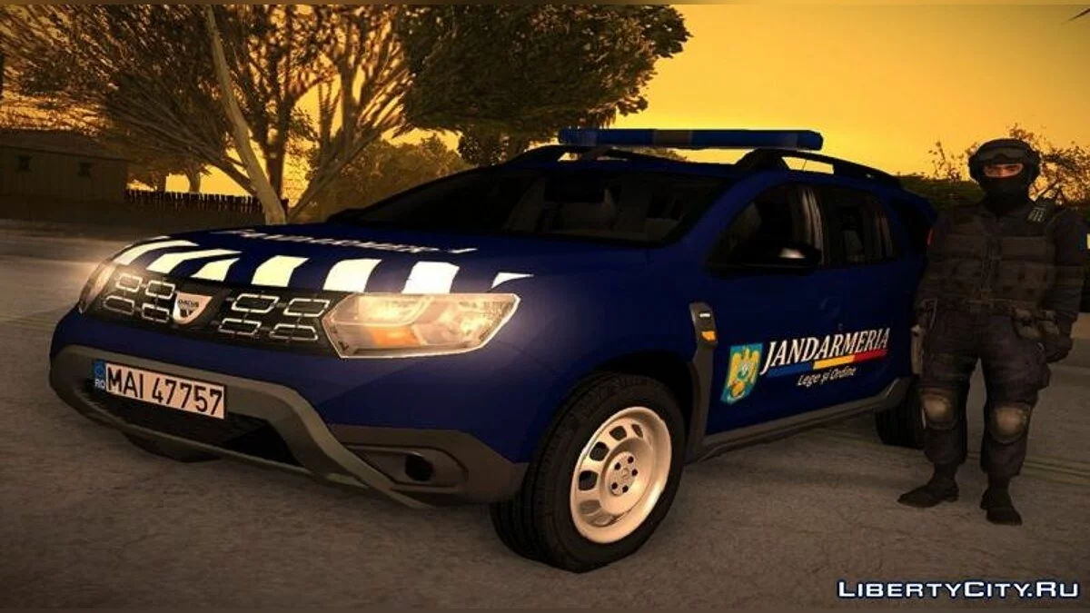Dacia Duster Jandarmeria / GTA San Andreas