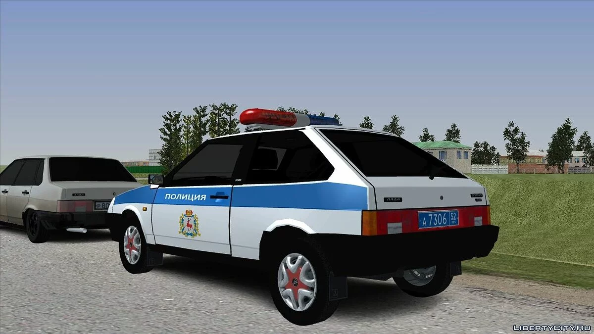 ВАЗ 2108 KK Police (DPS) / GTA San Andreas