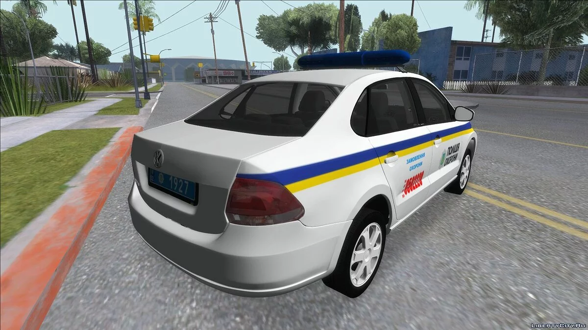 Volkswagen Polo Ukrainian Police / GTA San Andreas