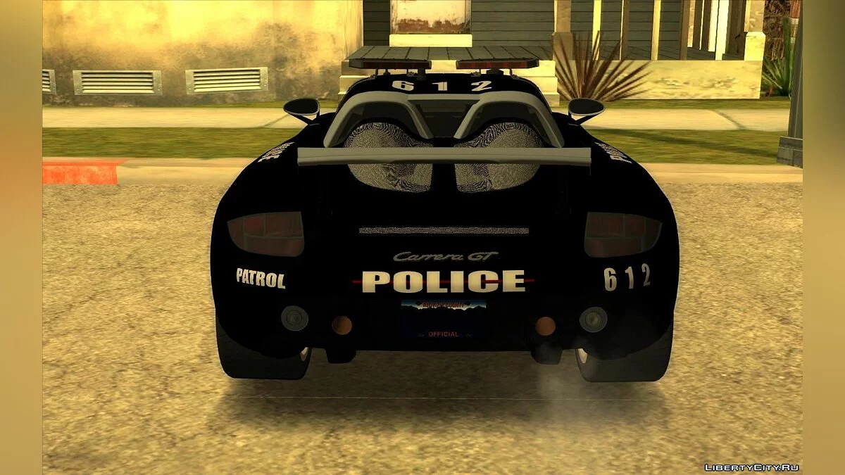 2004 Porsche Carrera GT - Поліція / GTA San Andreas