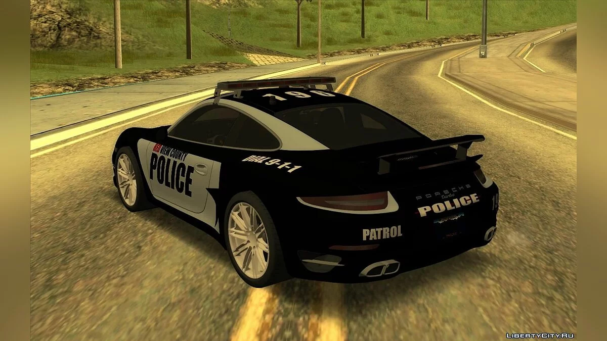 2014 Porsche 911 Turbo - Police / GTA San Andreas