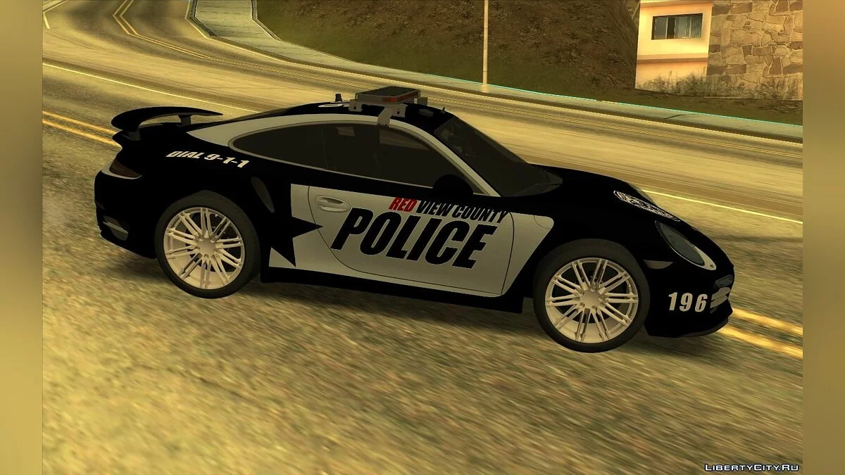 2014 Porsche 911 Turbo - Police / GTA San Andreas