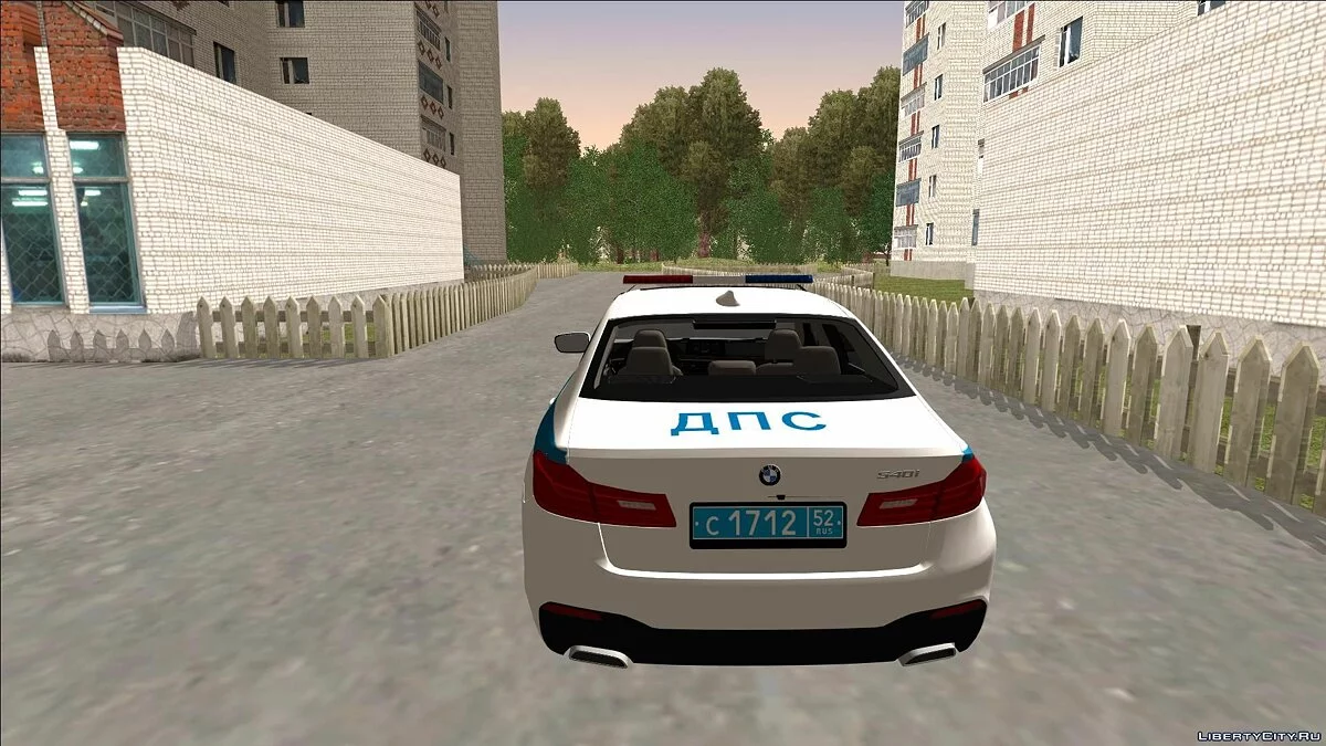 BMW 540i G30 - DPS GIBDD Rusia / GTA San Andreas