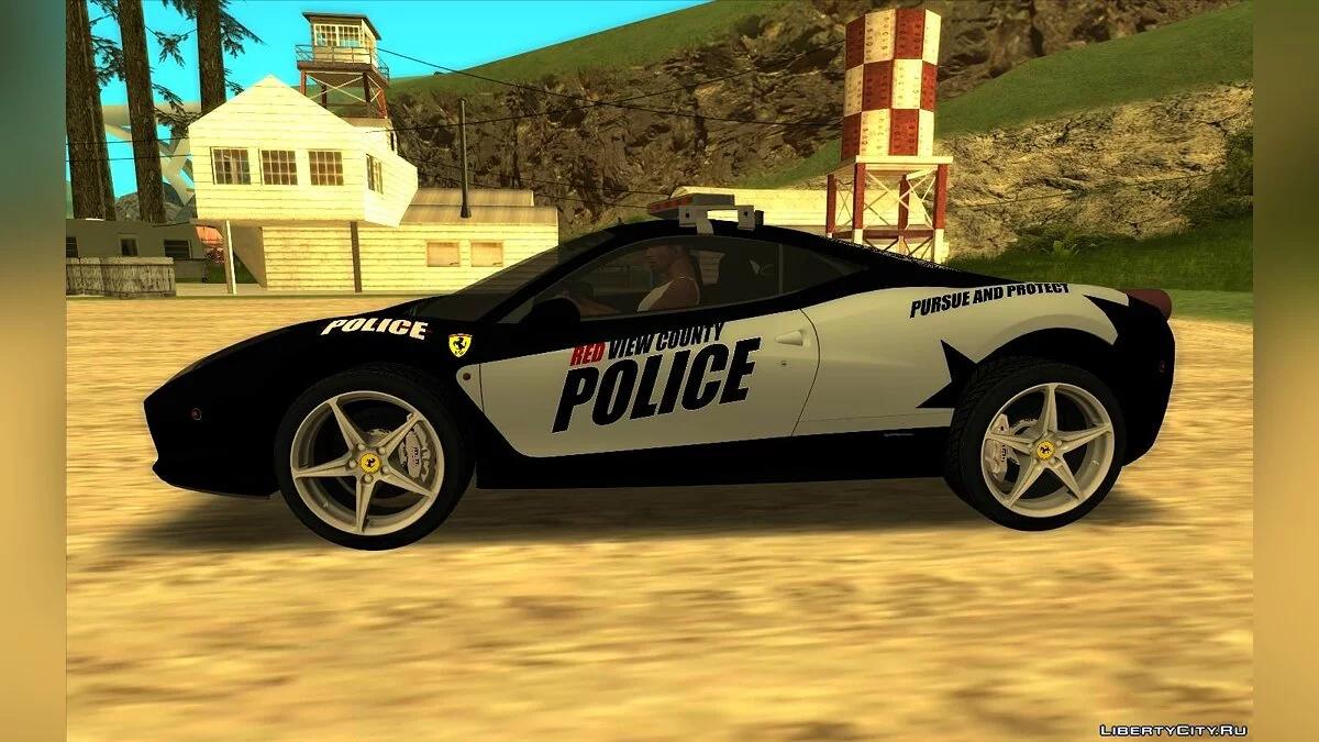 Ferrari 458 Italia - Police / GTA San Andreas