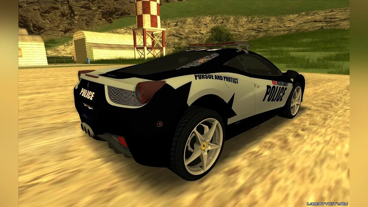 Ferrari 458 Italia - Police / GTA San Andreas