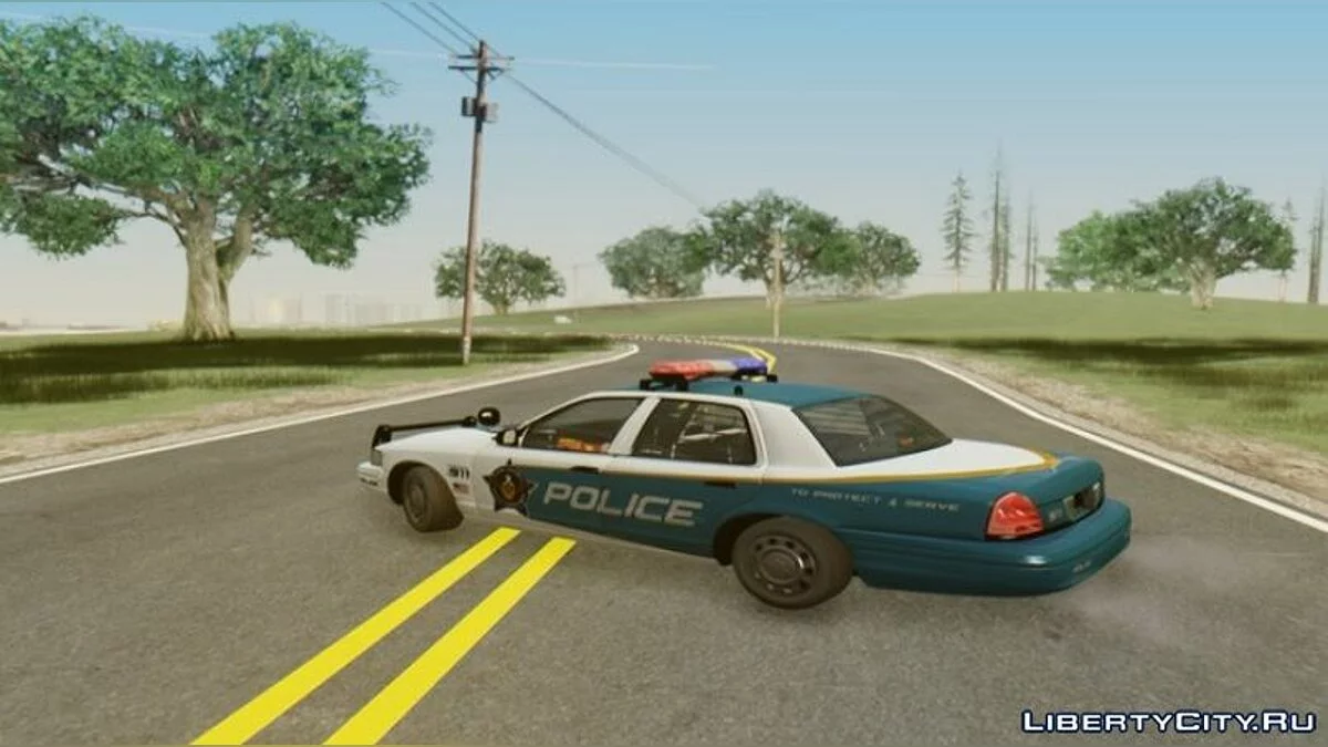 2008 Ford Crown Victoria Поліцейський департамент Палм-Сіті / GTA San Andreas