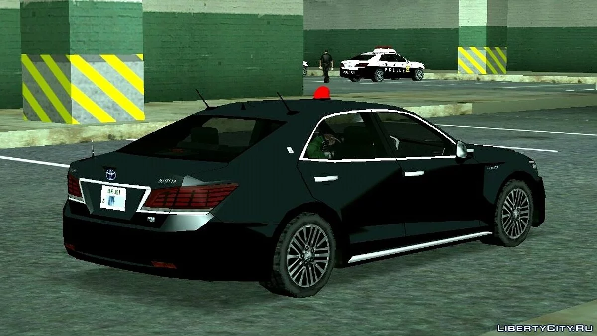 2014 Toyota Crown Majesta Unmarked Patrol Car / GTA San Andreas