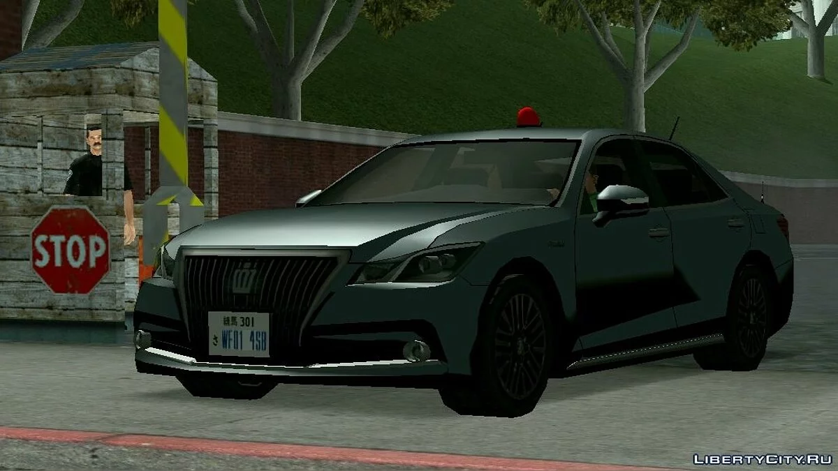 2014 Toyota Crown Majesta Unmarked Patrol Car / GTA San Andreas