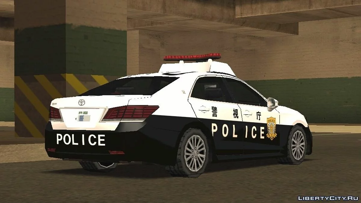 2016 Toyota Crown Royal Saloon 巡逻车 / GTA San Andreas