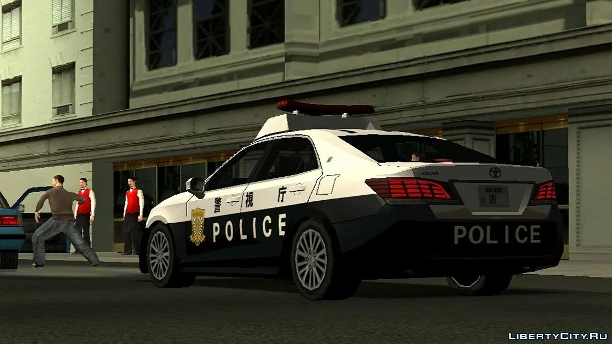 2016 Toyota Crown Royal Saloon 巡逻车 / GTA San Andreas
