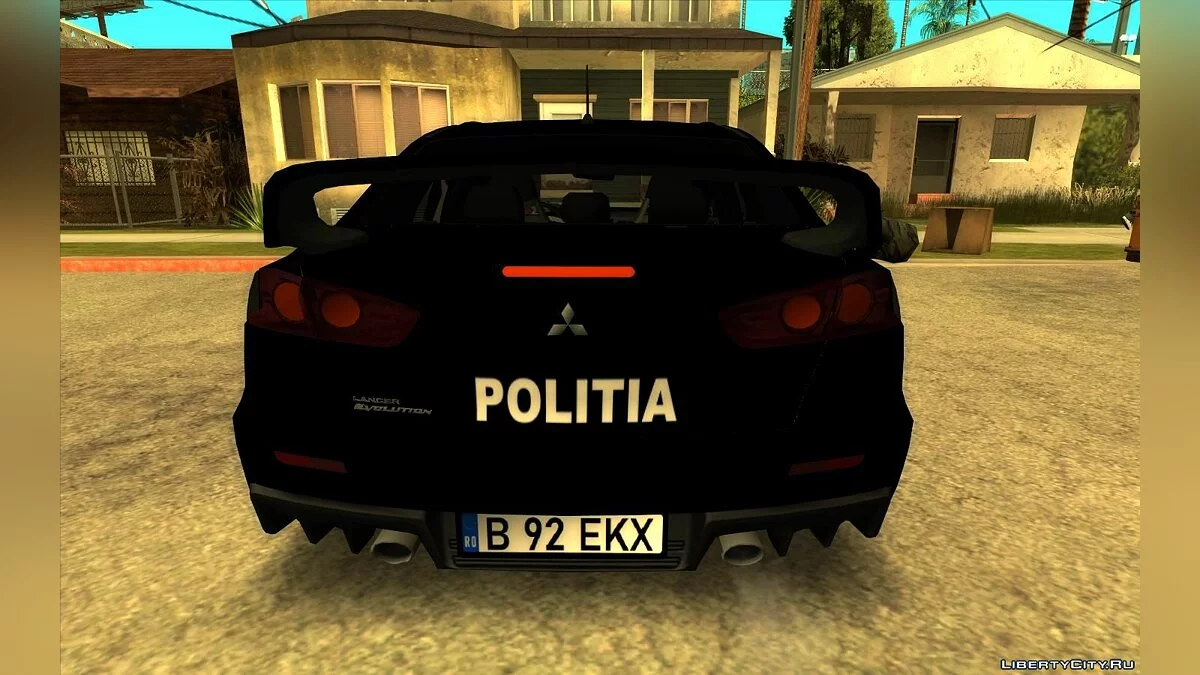 Mitsubishi Lancer Evolution X - Polisi / GTA San Andreas