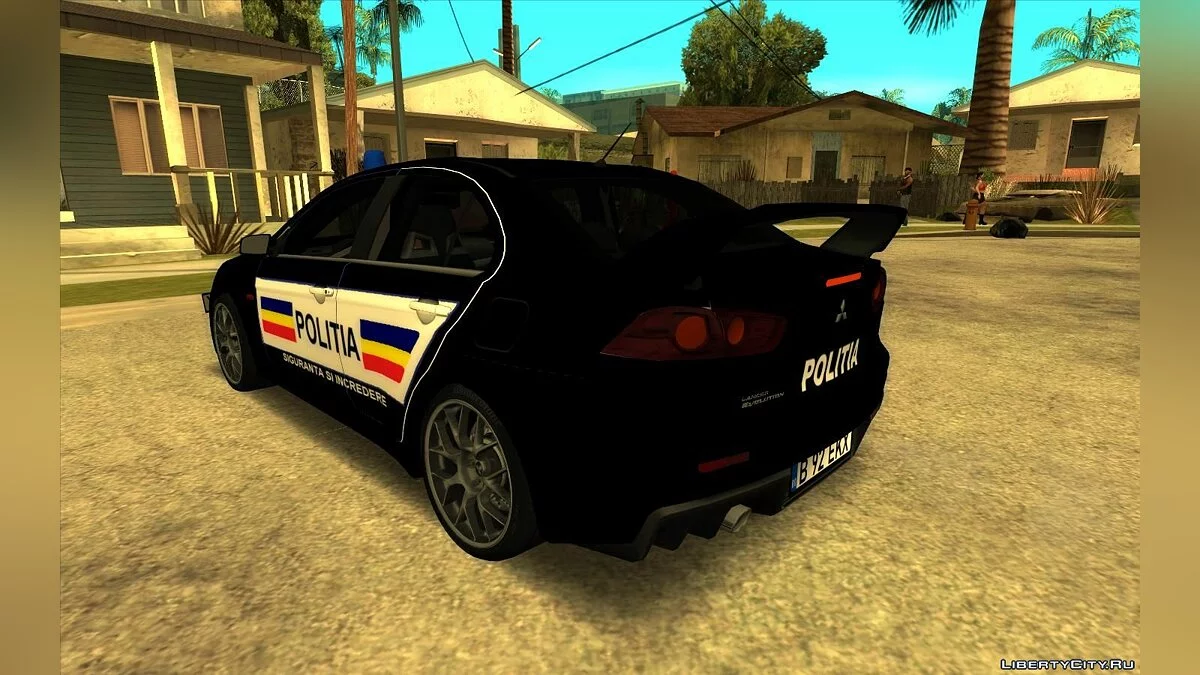 Mitsubishi Lancer Evolution X - Polisi / GTA San Andreas