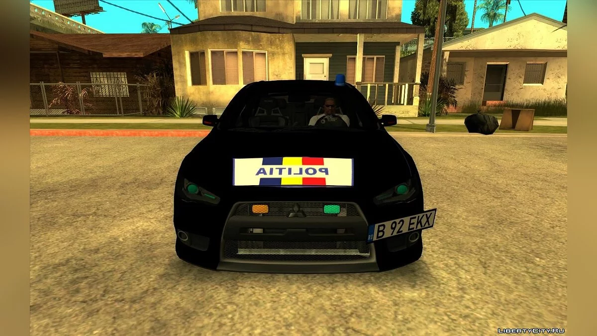 Mitsubishi Lancer Evolution X - Polisi / GTA San Andreas