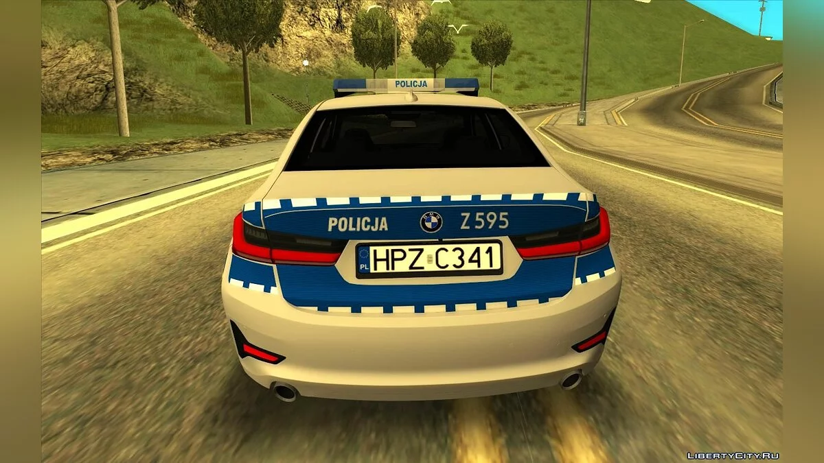 BMW 3 (G20) - Police polonaise / GTA San Andreas