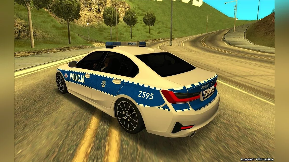 BMW 3 (G20) - Police polonaise / GTA San Andreas