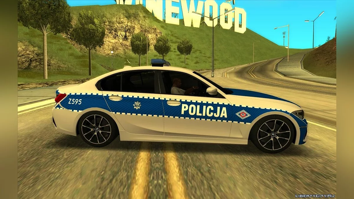 BMW 3 (G20) - Police polonaise / GTA San Andreas
