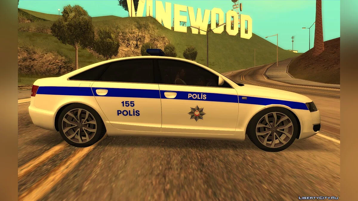 Audi A6 3.0 - police turque / GTA San Andreas