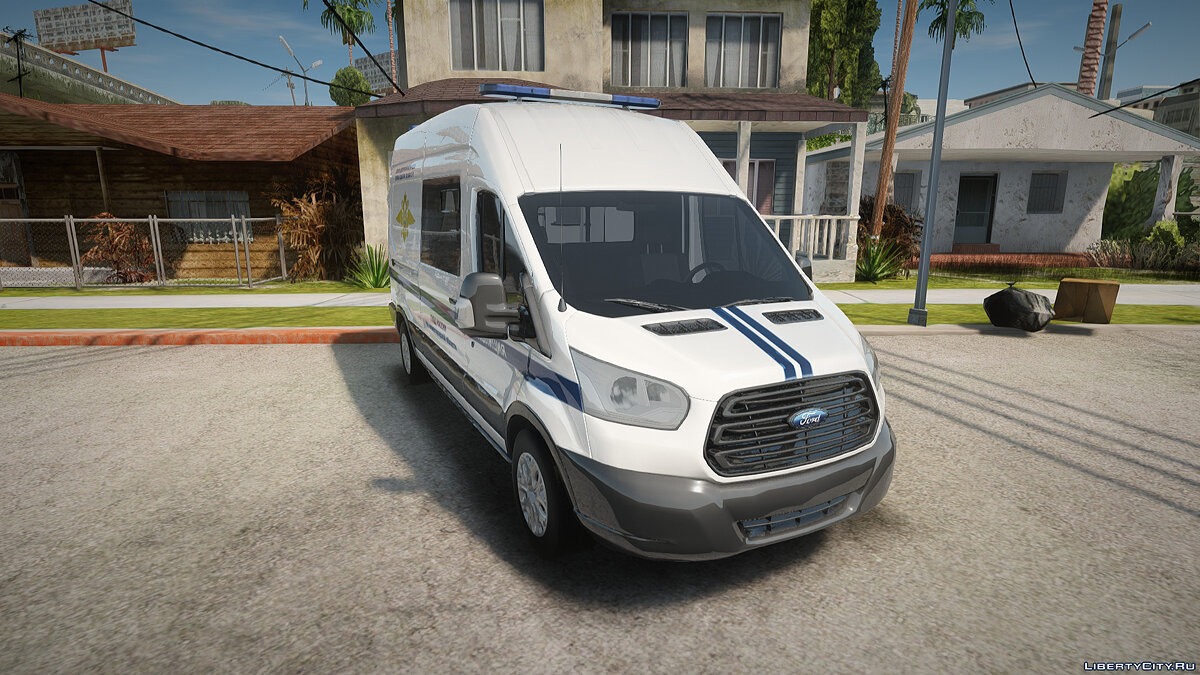 Ford transit 2018. Ford Transit 2018 Дежурная часть ГУВД (ППС) + маячки для МТА.