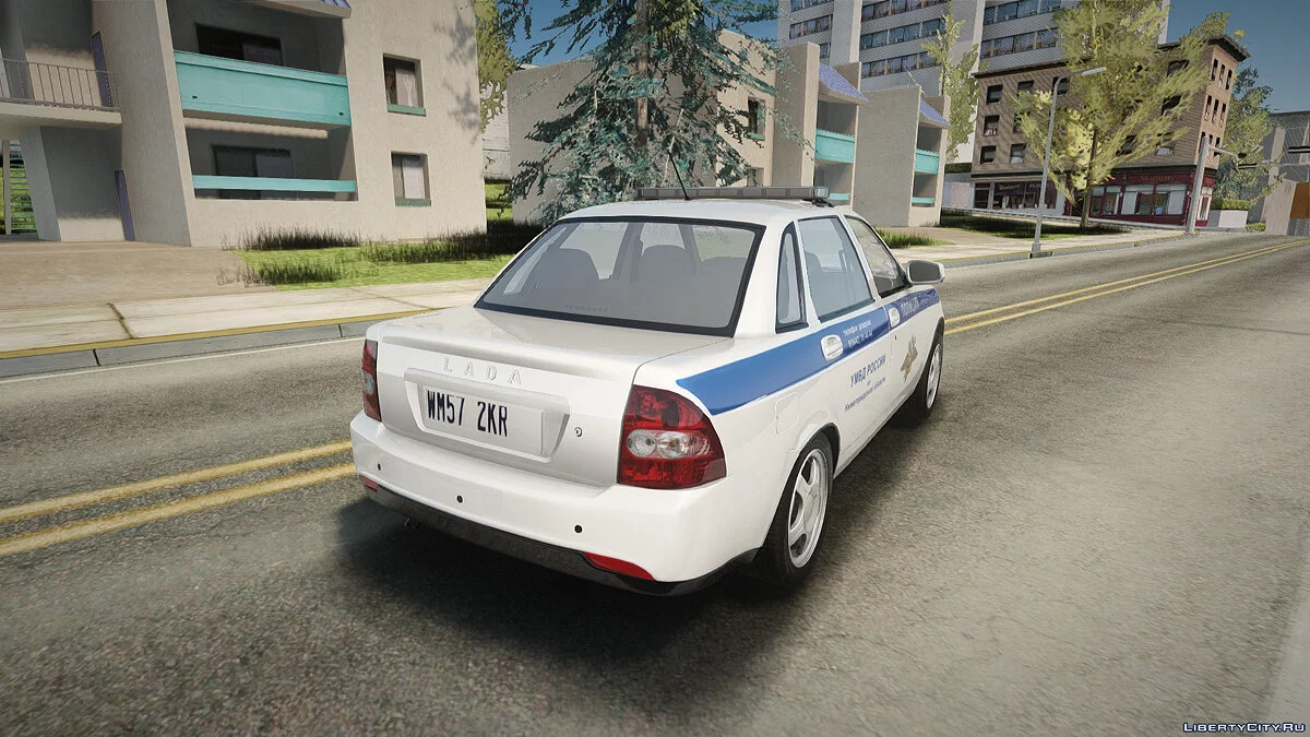 Лада Пріора Поліція / GTA San Andreas