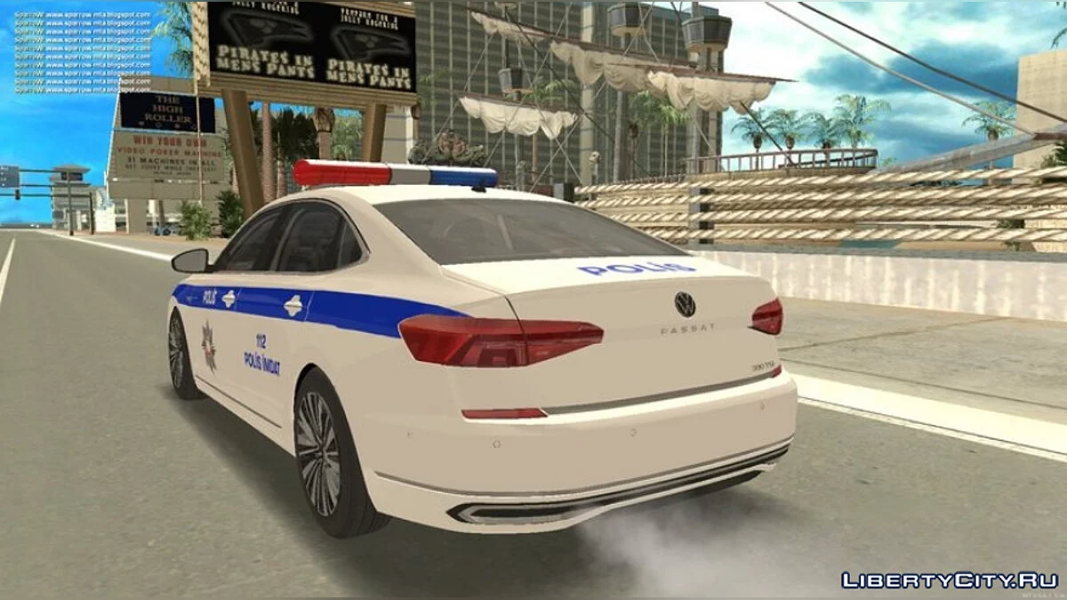 Volkswagen 380 TSI - Police turque / GTA San Andreas
