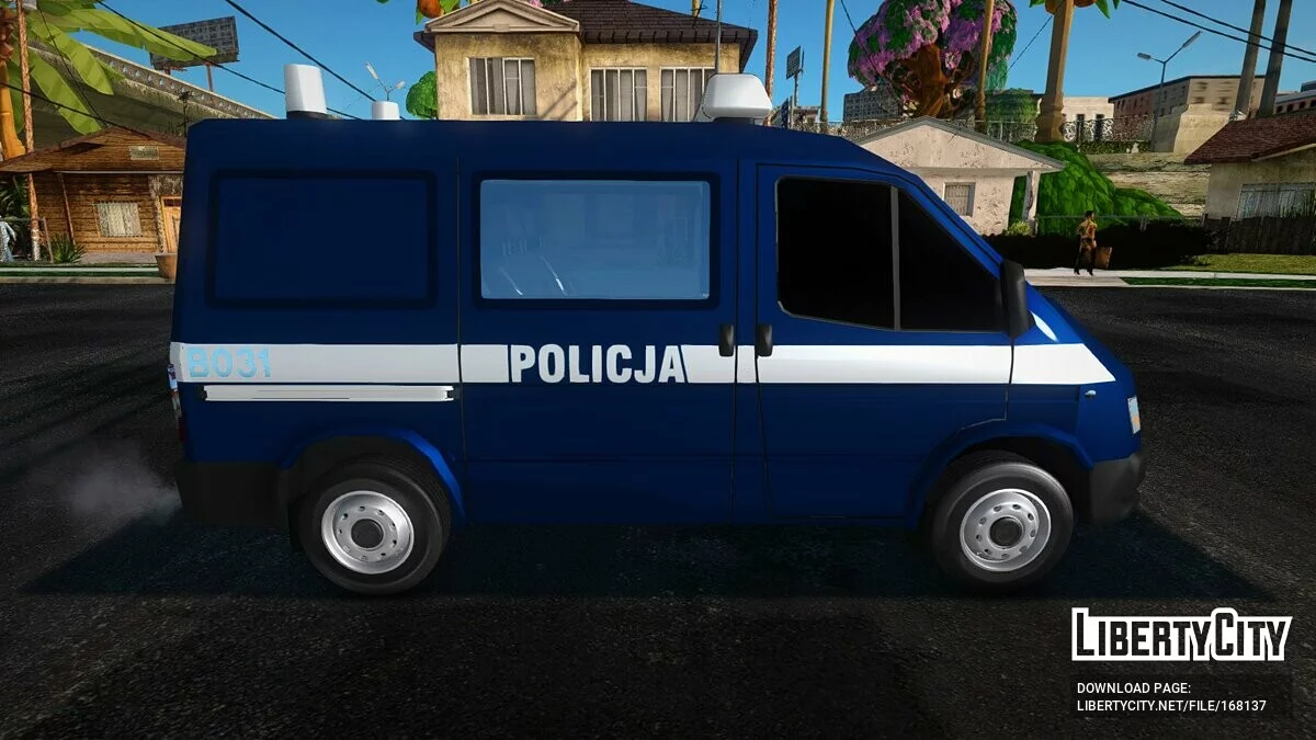 福特 Transit 1999 - 警察 / GTA San Andreas