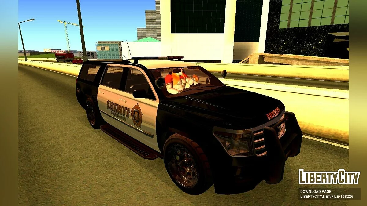 GTA 5 Declasse Sheriff Granger 3600LX / GTA San Andreas