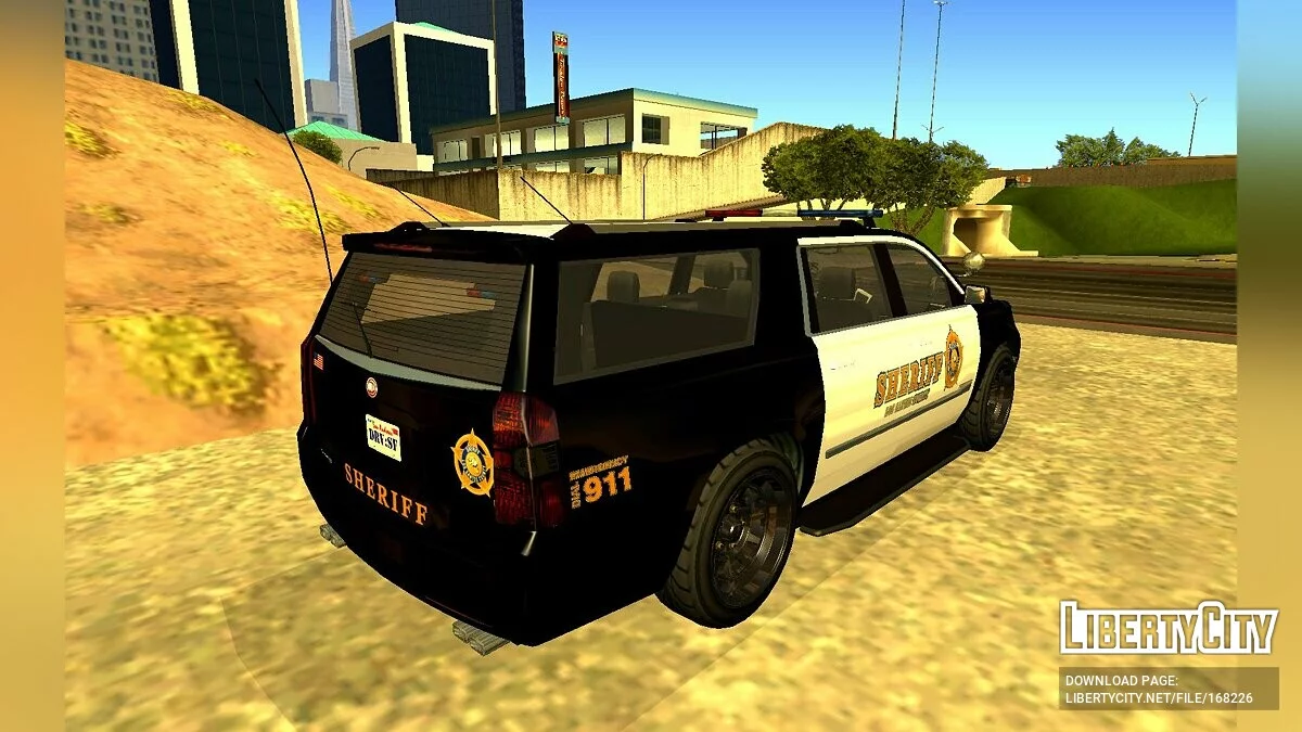 GTA 5 Declasse Sheriff Granger 3600LX / GTA San Andreas