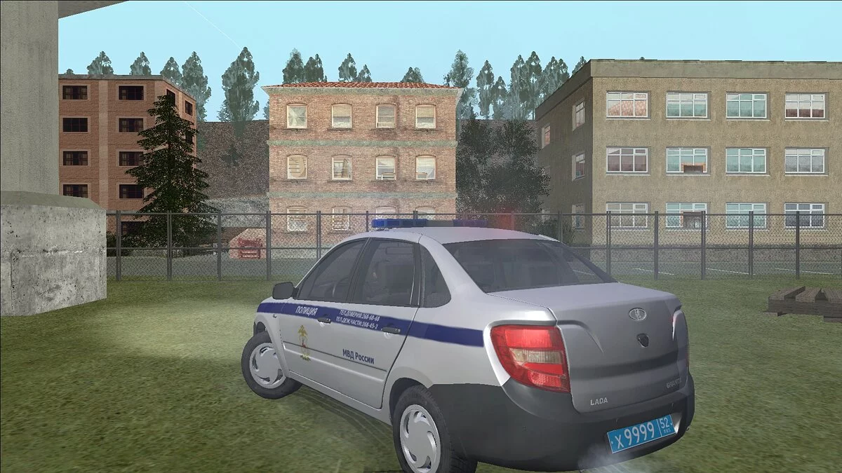 Lada Granta МВС Росії / GTA San Andreas
