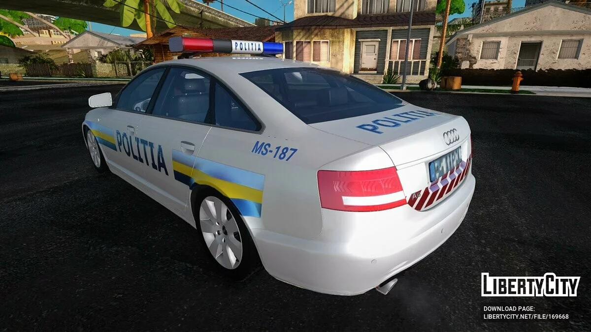 Audi A6 - الشرطة الرومانية / جي تي إيه سان أندرياس